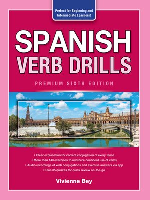 cover image of Spanish Verb Drills, Premium